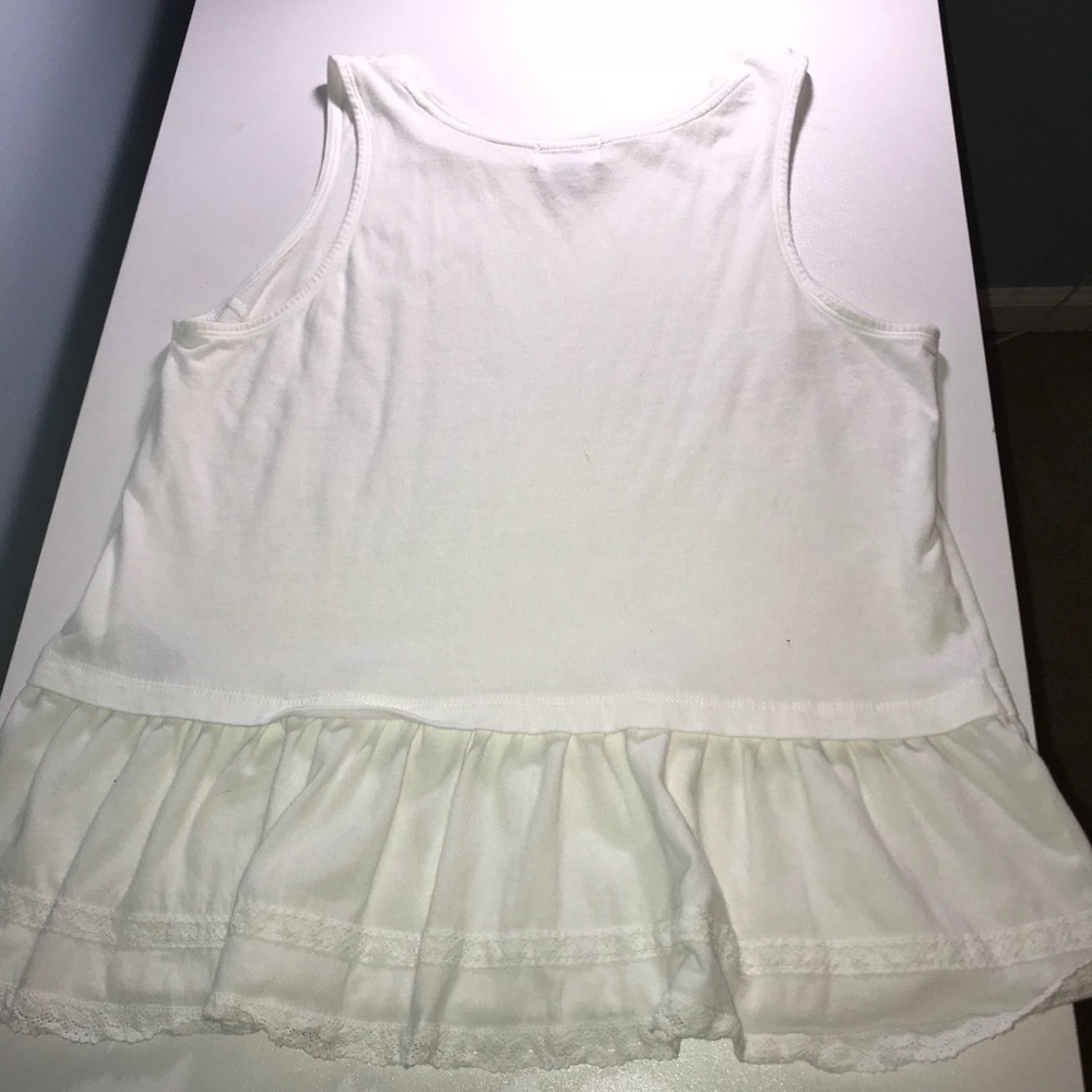 White tank top